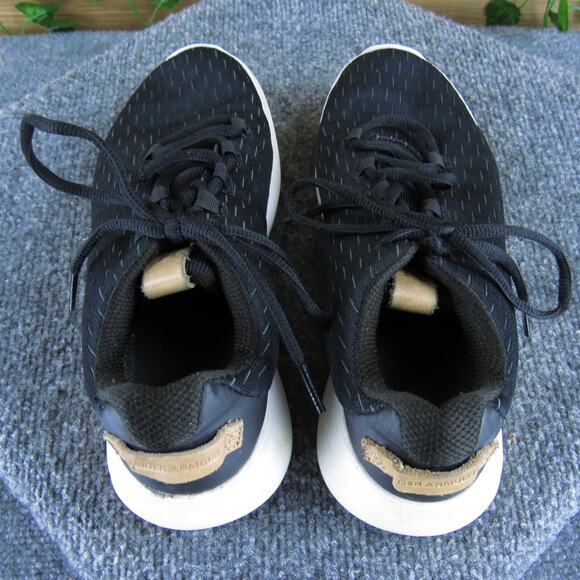 Under Armour Women's Sneaker Black Synthetic Sz 7.5 Medium Used 2025 - Picture 4 of 7